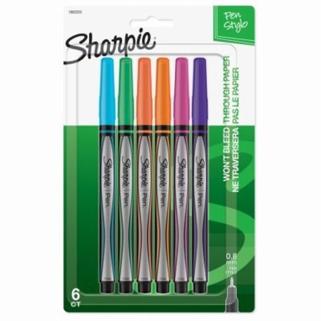SANFORD Sharpie 6PK Asst Pens 1802225